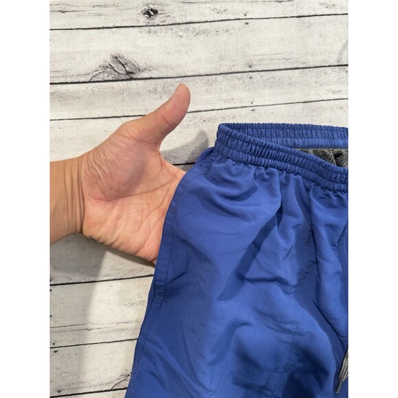 PATAGONIA Mens Baggies Nylon Short Sz S Blue Mesh Lined Active Gym 7” Inseam - Picture 7 of 16